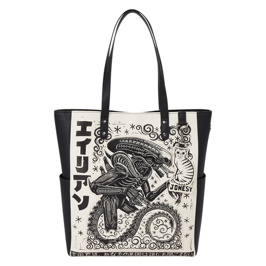 NYCC Exclusive Alien x Mondo Attack Peter Tote Bag - US 4219
