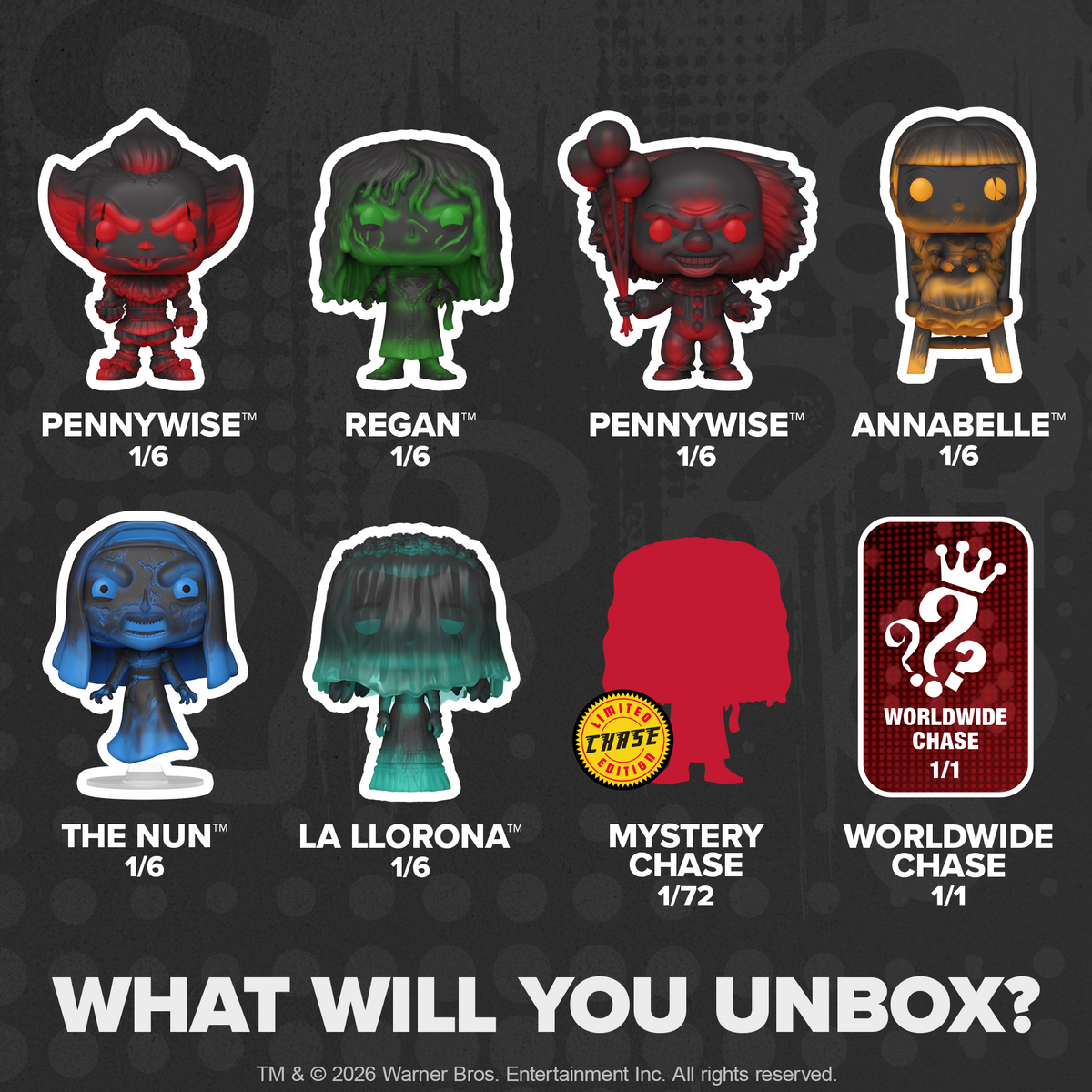 Pop! Mystery Warner Bros. Horror - US 0499