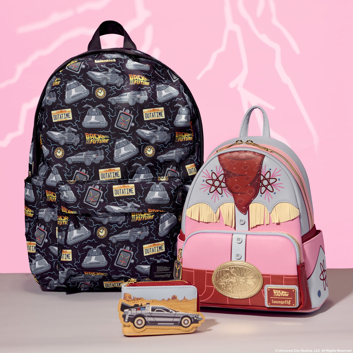 Back To The Future 40th Anniversary Marty McFly Western Cosplay Mini Backpack - US 8012