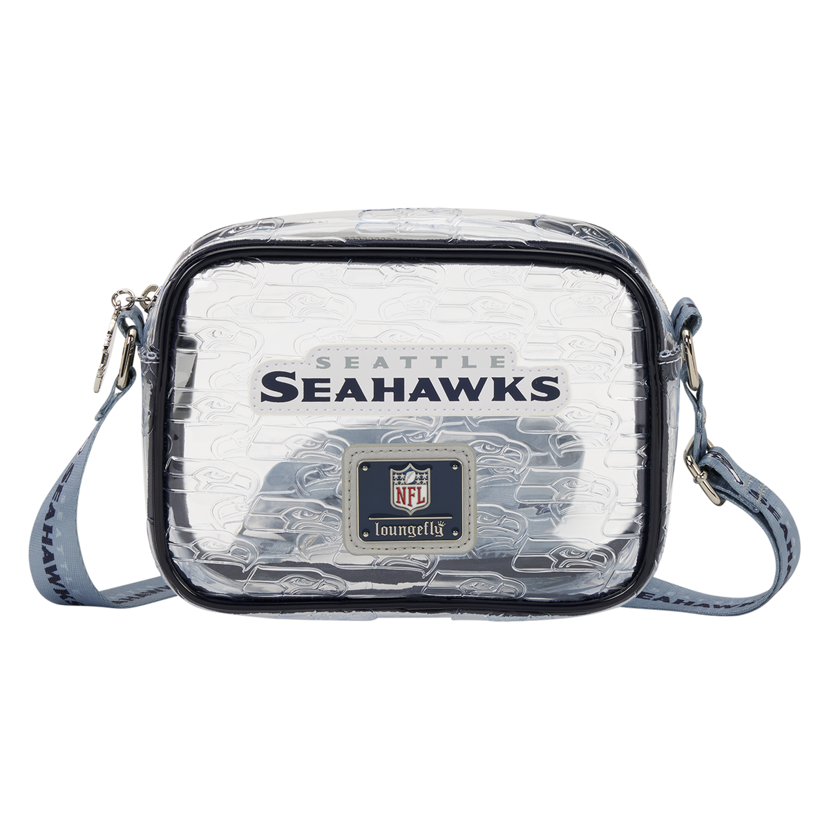 NFL Seattle Seahawks Clear Crossbody Stadium Bag - US 7671