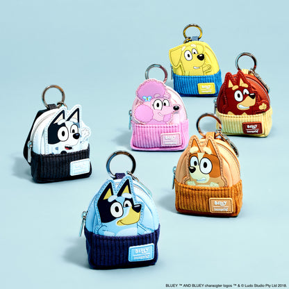 Bluey and Friends Mystery Mini Backpack Keychain Charm - US 8382