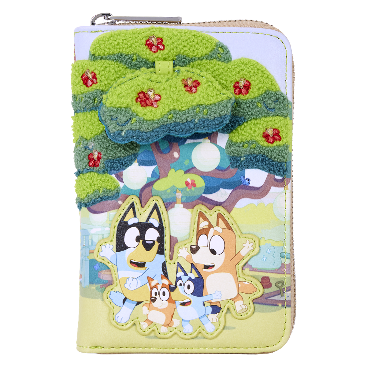 Bluey's Backyard Zip-Around Wallet - US 6575