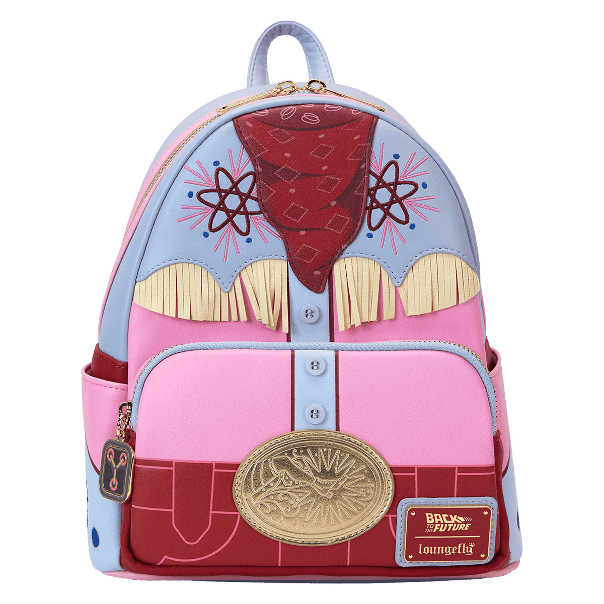 Back To The Future 40th Anniversary Marty McFly Western Cosplay Mini Backpack - US 8012
