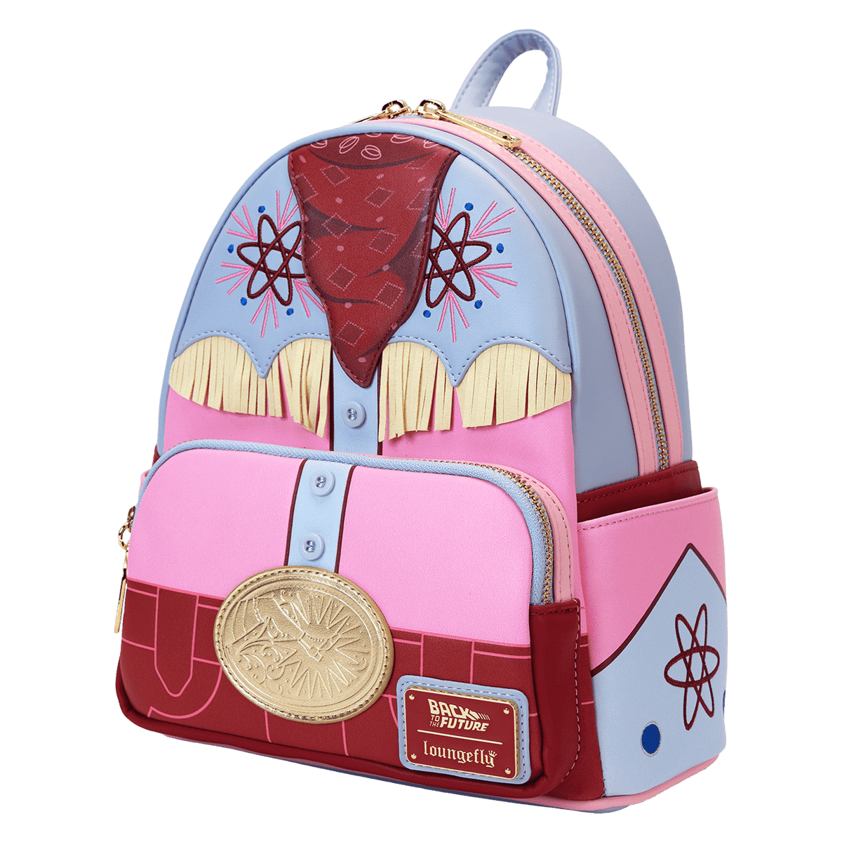 Back To The Future 40th Anniversary Marty McFly Western Cosplay Mini Backpack - US 8012
