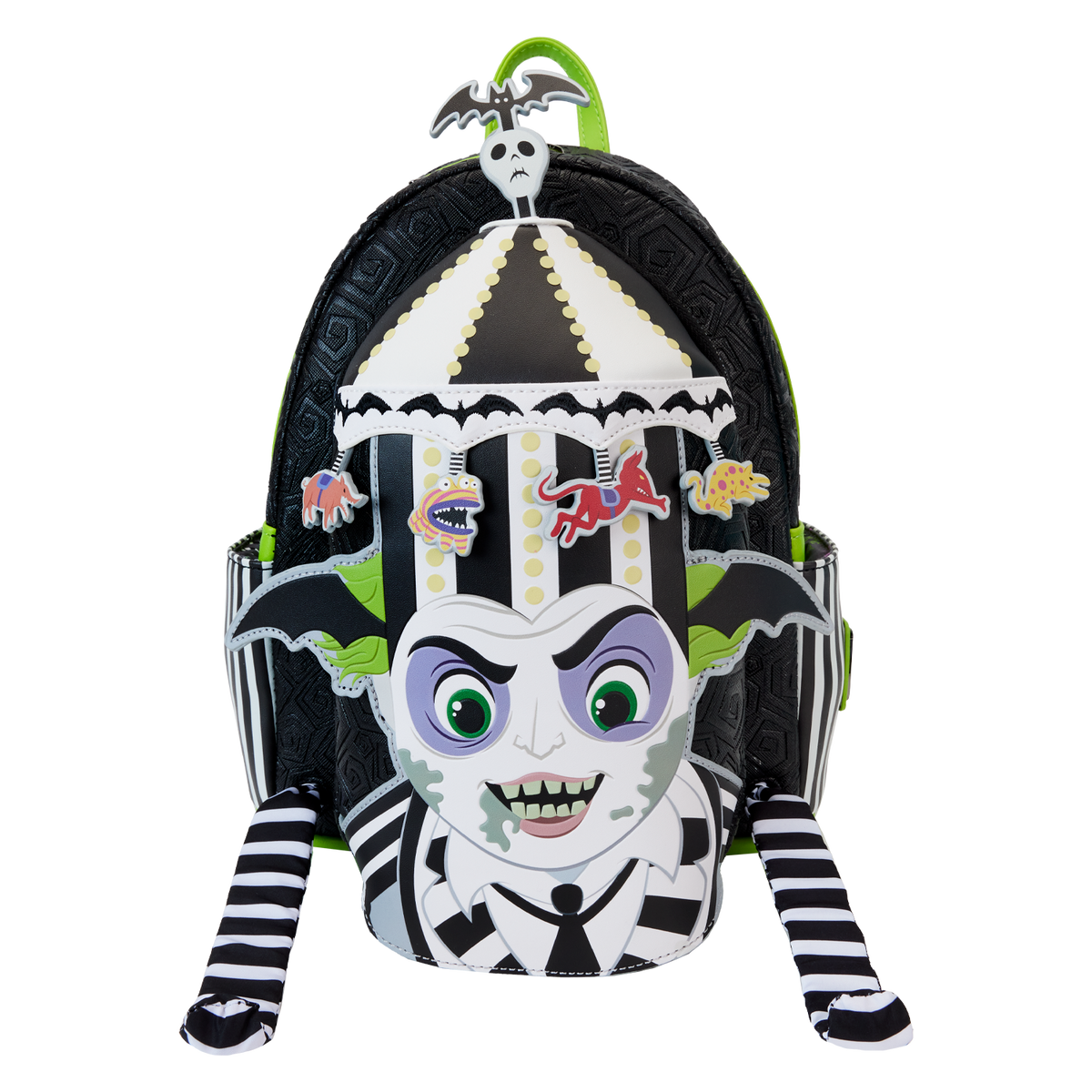 Beetlejuice Carousel Hat Light Up Cosplay Mini Backpack - US 8151