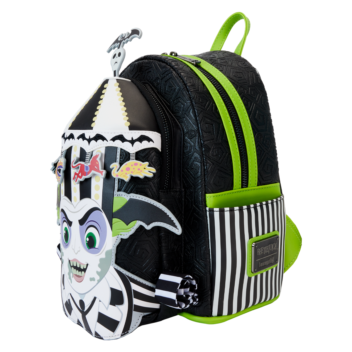 Beetlejuice Carousel Hat Light Up Cosplay Mini Backpack - US 8151