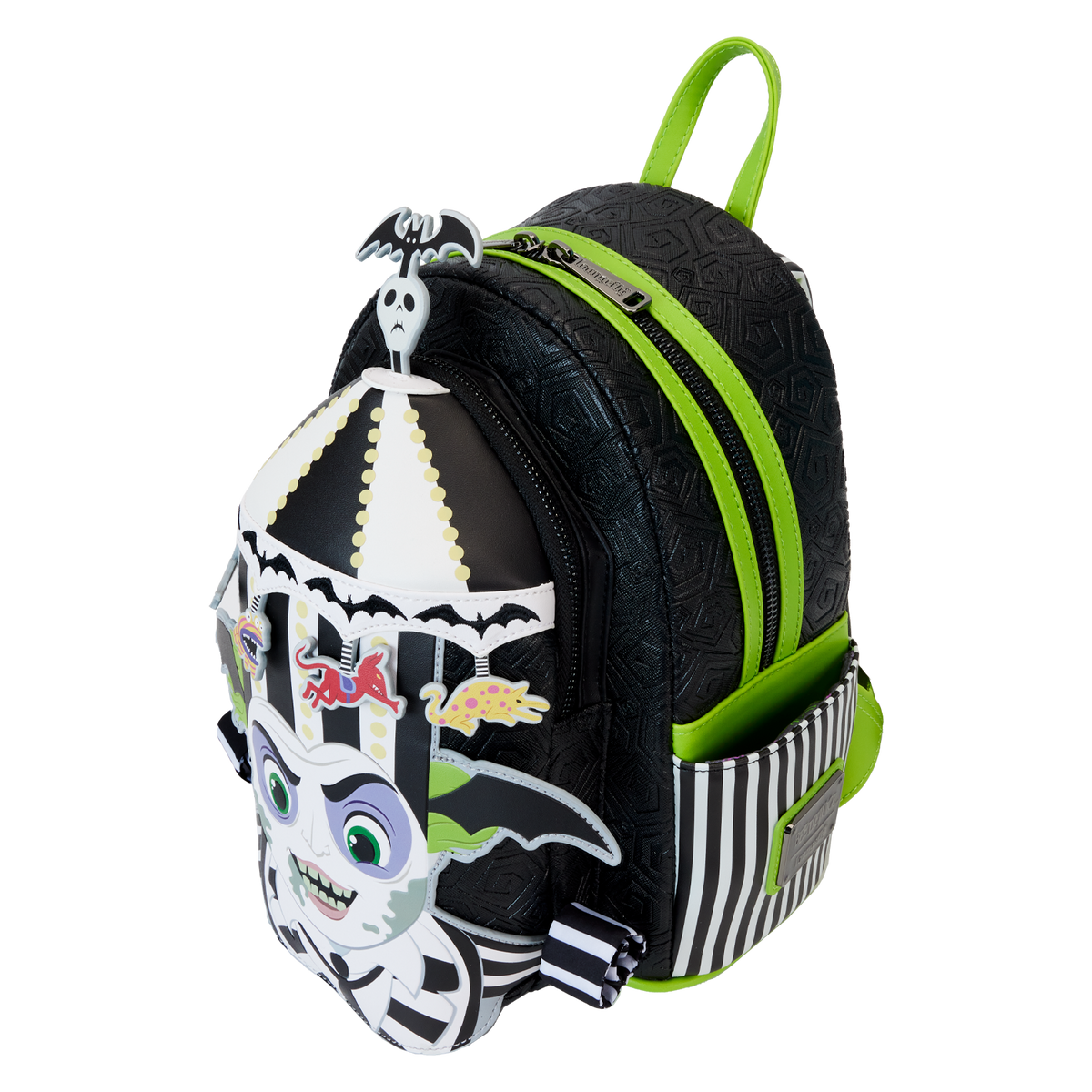 Beetlejuice Carousel Hat Light Up Cosplay Mini Backpack - US 8151
