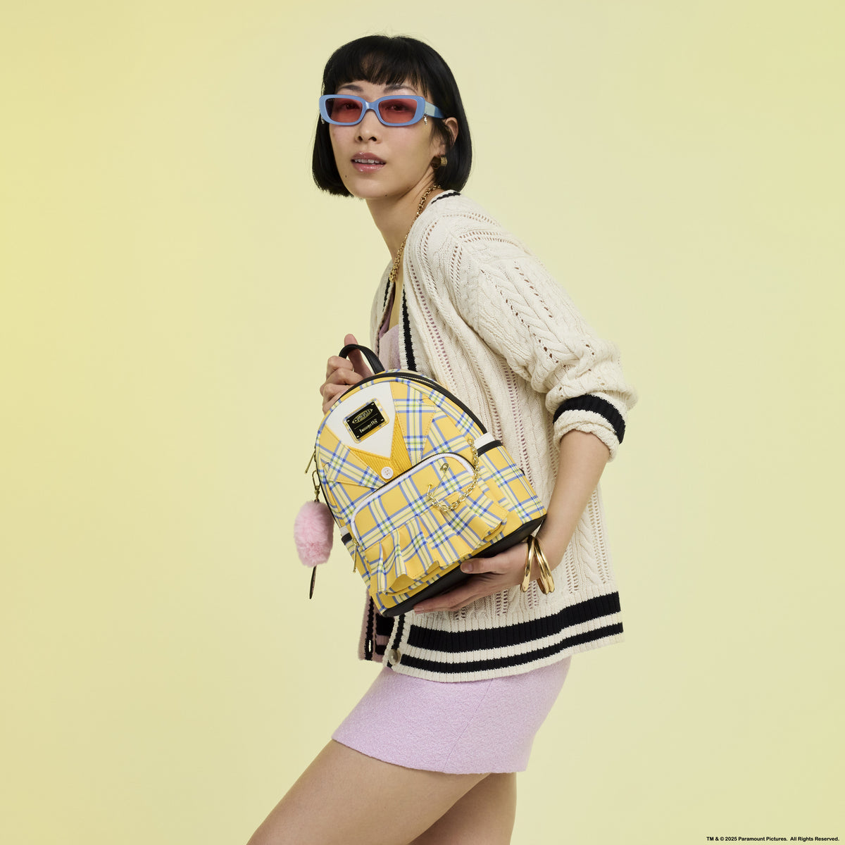 Clueless 30th Anniversary Cher Cosplay Mini Backpack - US 7675