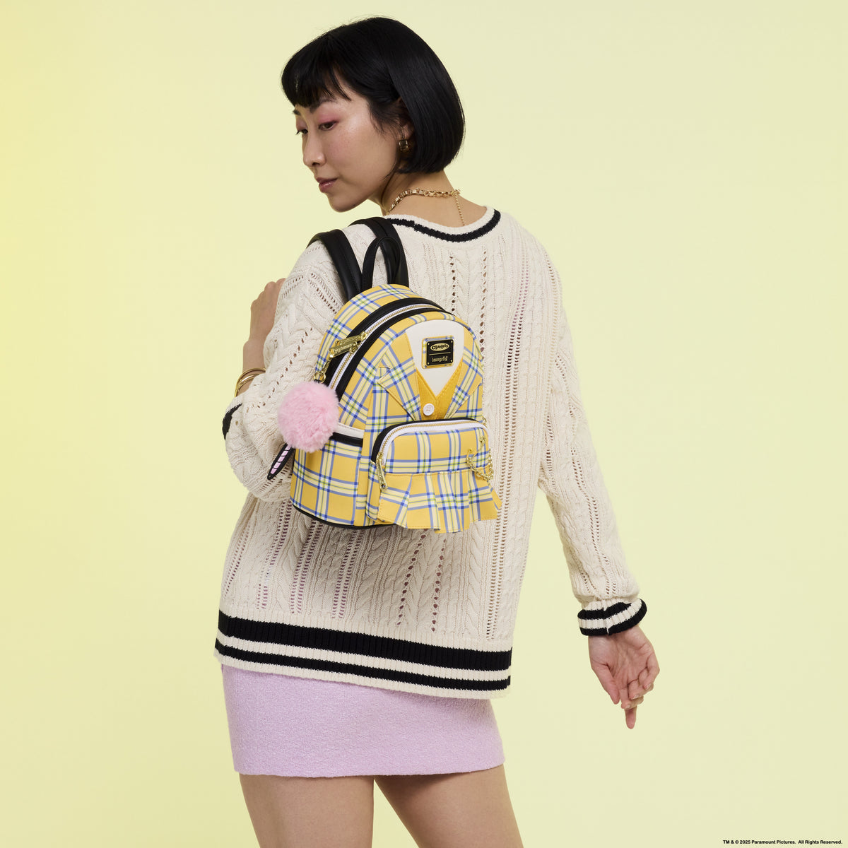 Clueless 30th Anniversary Cher Cosplay Mini Backpack - US 7675