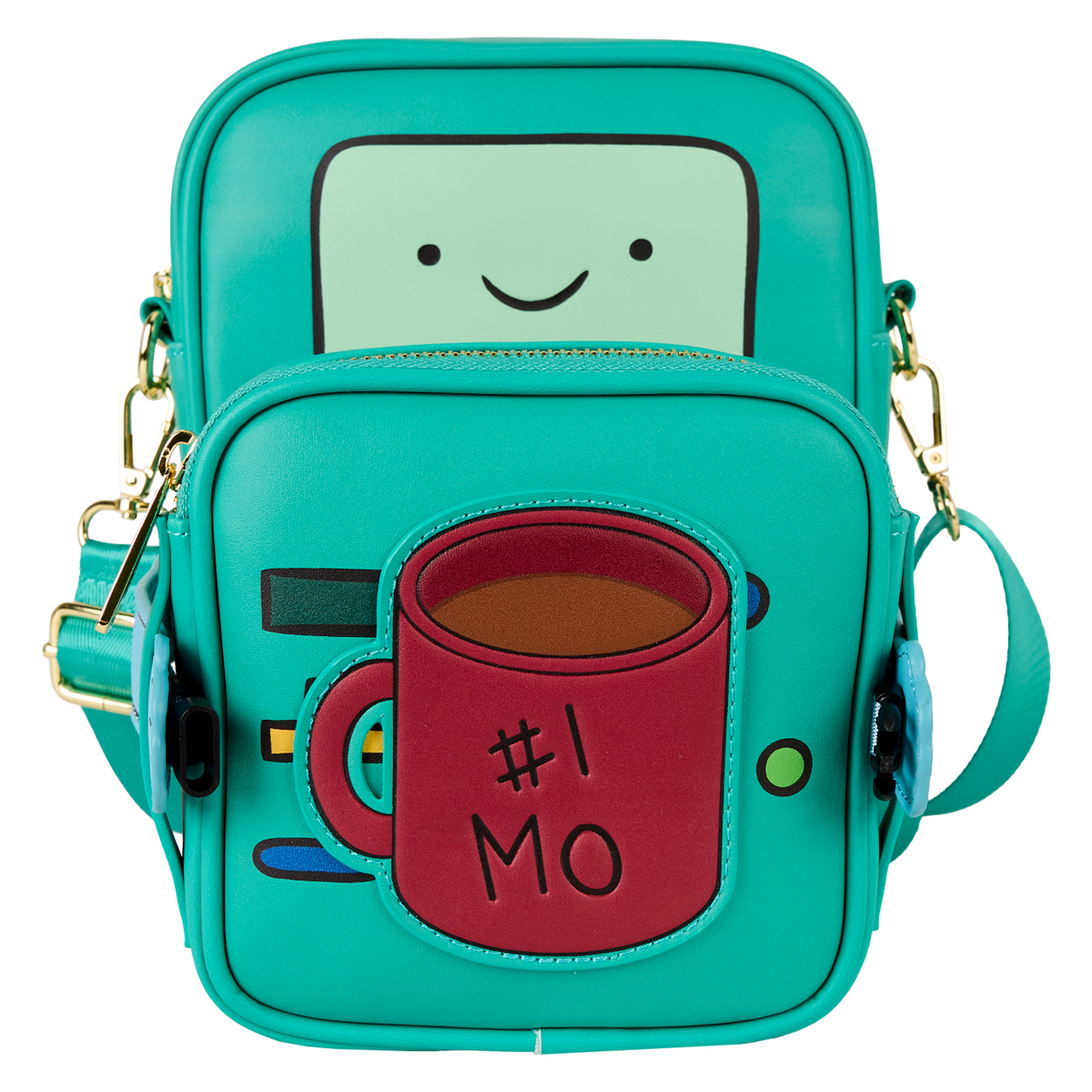 Adventure Time BMO Crossbuddies® Cosplay Crossbody Bag With Coin Bag - US 9949