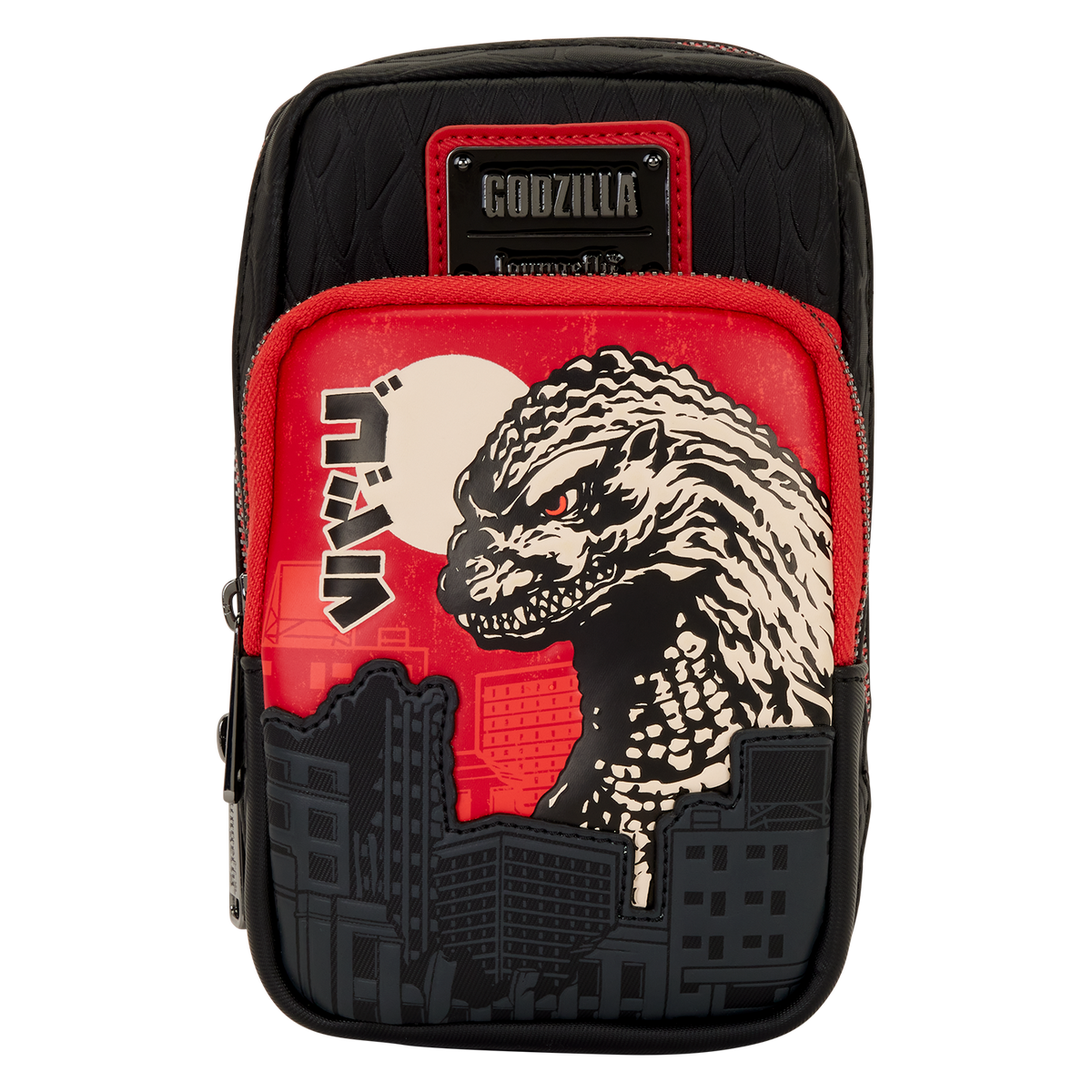 Godzilla Cell Phone Crossbody Bag with Coin Bag - US 4886