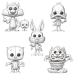 Looney Tunes Sketched Deco Bundle - US 2525