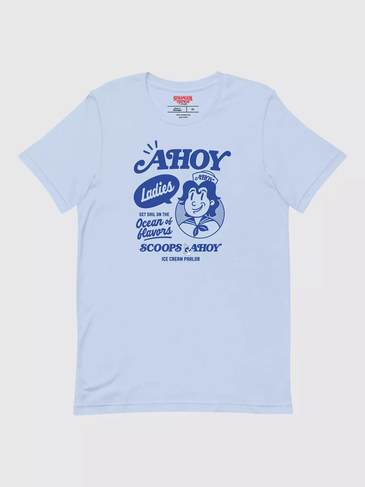 Stranger Things Scoops Ahoy Tee - US 4495
