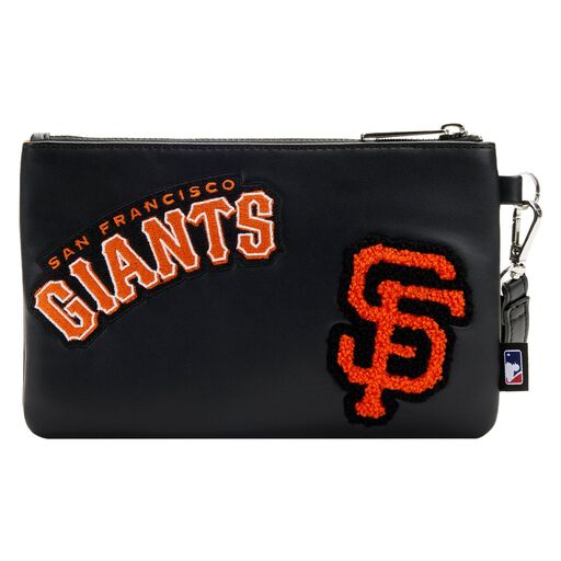 MLB SF Giants Clear Tote Crossbody Stadium Bag with Pouch - US 8586