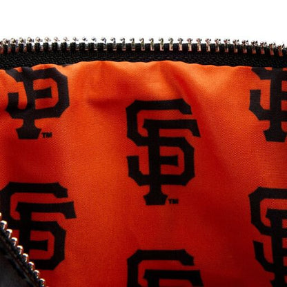MLB SF Giants Clear Tote Crossbody Stadium Bag with Pouch - US 8586