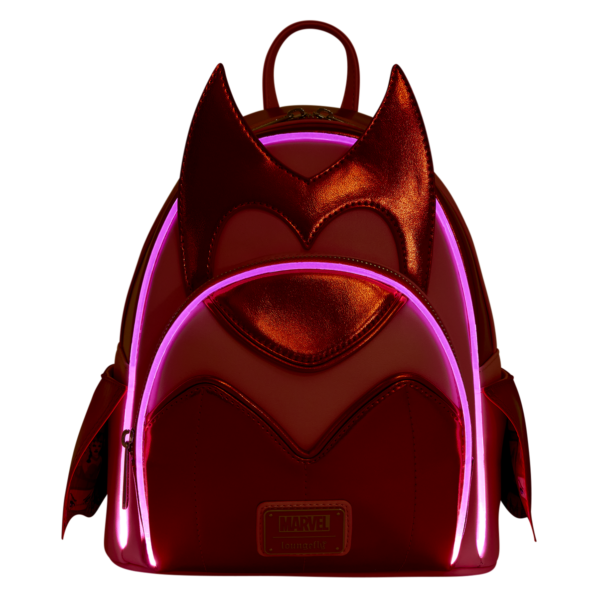 Scarlet Witch Wanda Cosplay Light-Up Mini Backpack - US 9748