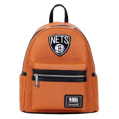 NBA Brooklyn Nets Basketball Logo Mini Backpack - US 3003