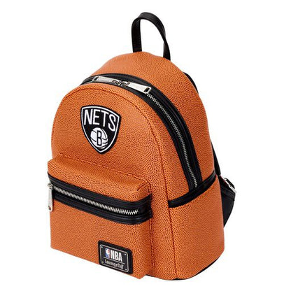 NBA Brooklyn Nets Basketball Logo Mini Backpack - US 3003