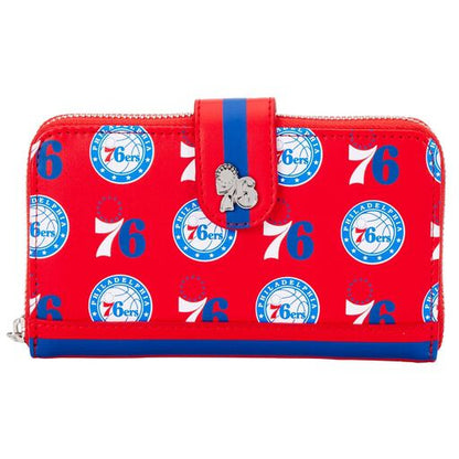 NBA Philadelphia 76ers Logo Zip Around Wallet - US 0533