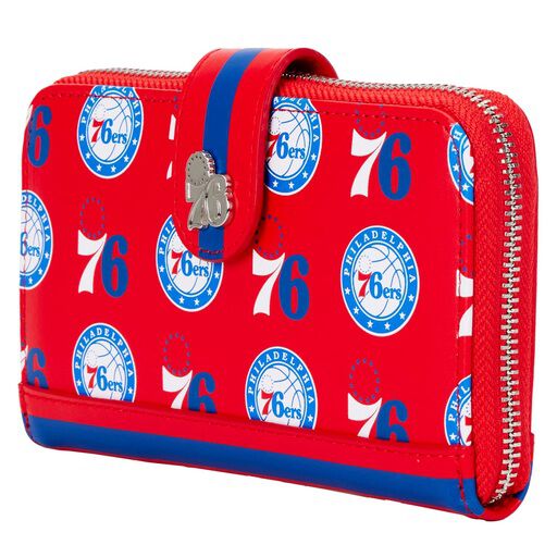 NBA Philadelphia 76ers Logo Zip Around Wallet - US 0533