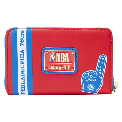 NBA Philadelphia 76ers Patch Icons Zip Around Wallet - US 1904