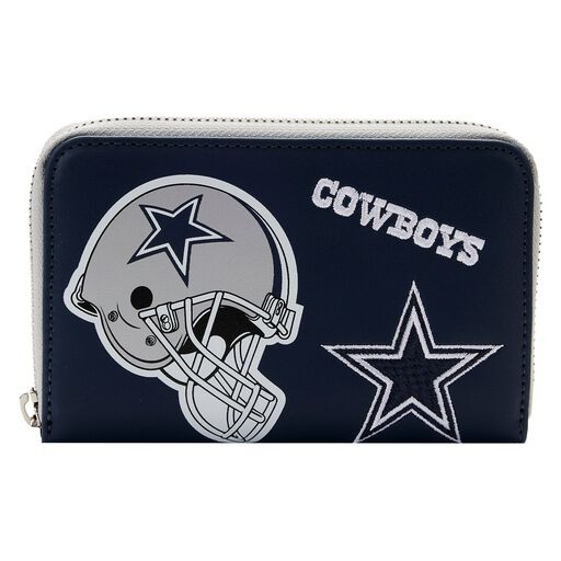 NFL Dallas Cowboys Patches Zip Around Wallet - US 3606
