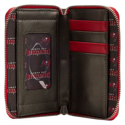 NFL Tampa Bay Buccaneers Patches Zip Around Wallet - US 5907