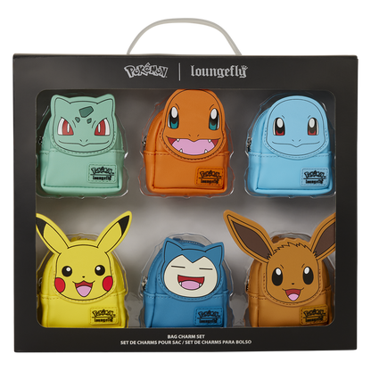 Pokémon Exclusive Starters Cosplay Mini Backpack Keychain Charm Set - US 1505