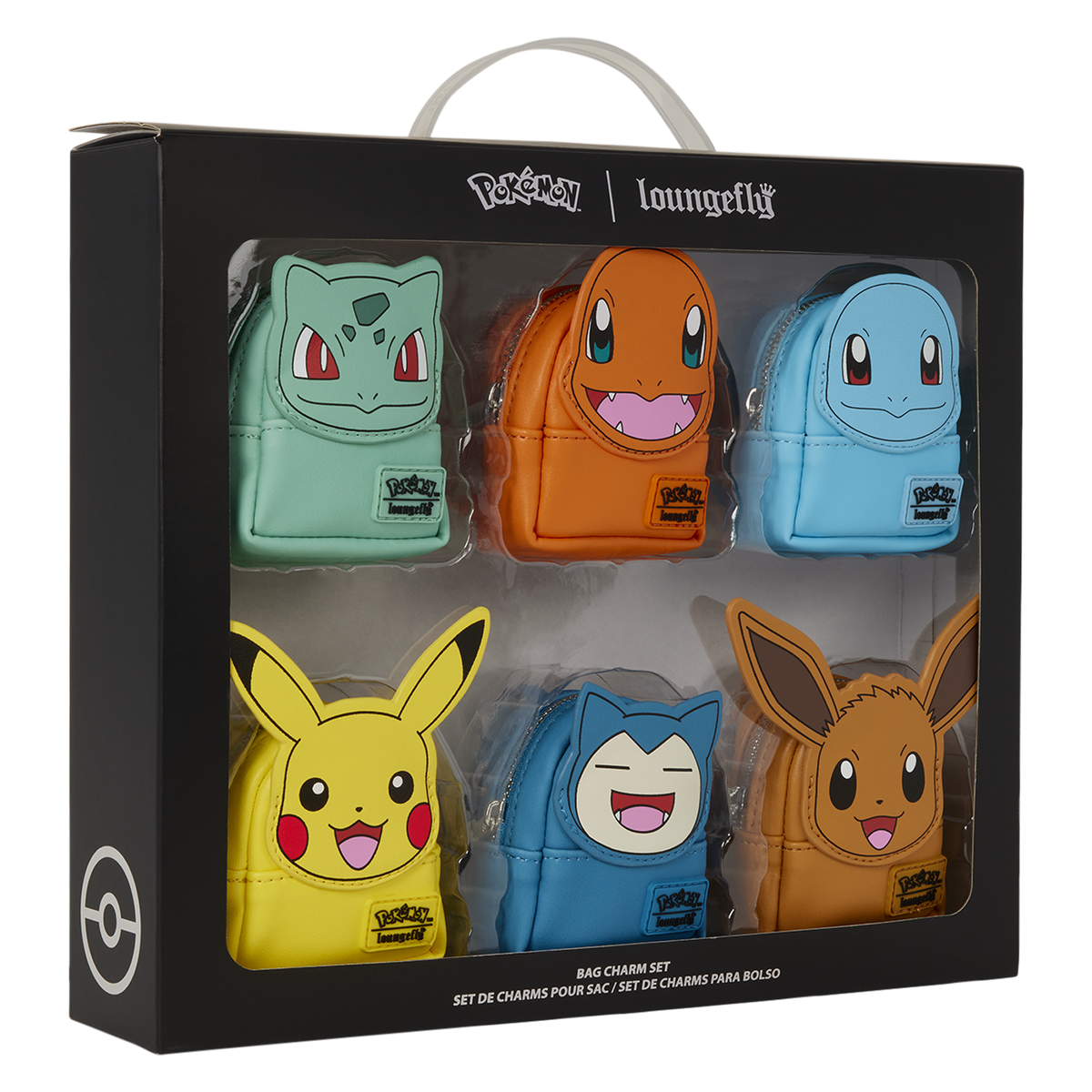 Pokémon Exclusive Starters Cosplay Mini Backpack Keychain Charm Set - US 1505