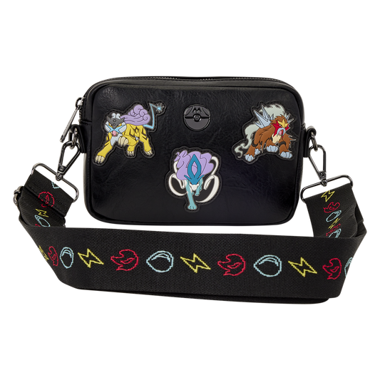 Pokémon Legendary Birds and Beasts Sling Crossbody Bag with Coin Bag - US 5074