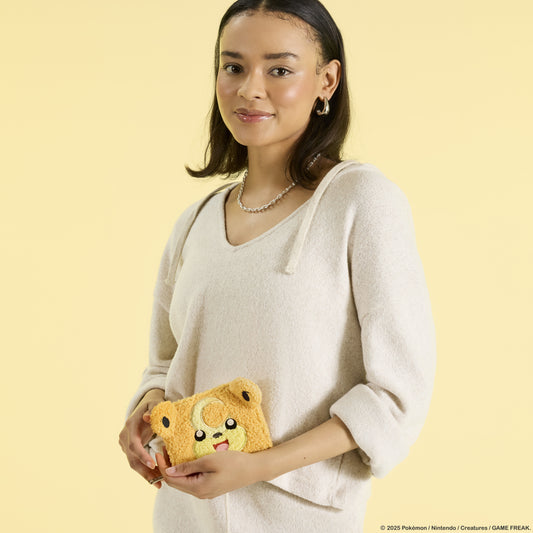 Pokémon Teddiursa Limited Edition Sherpa Cosplay Zip Around Wallet - US 9277