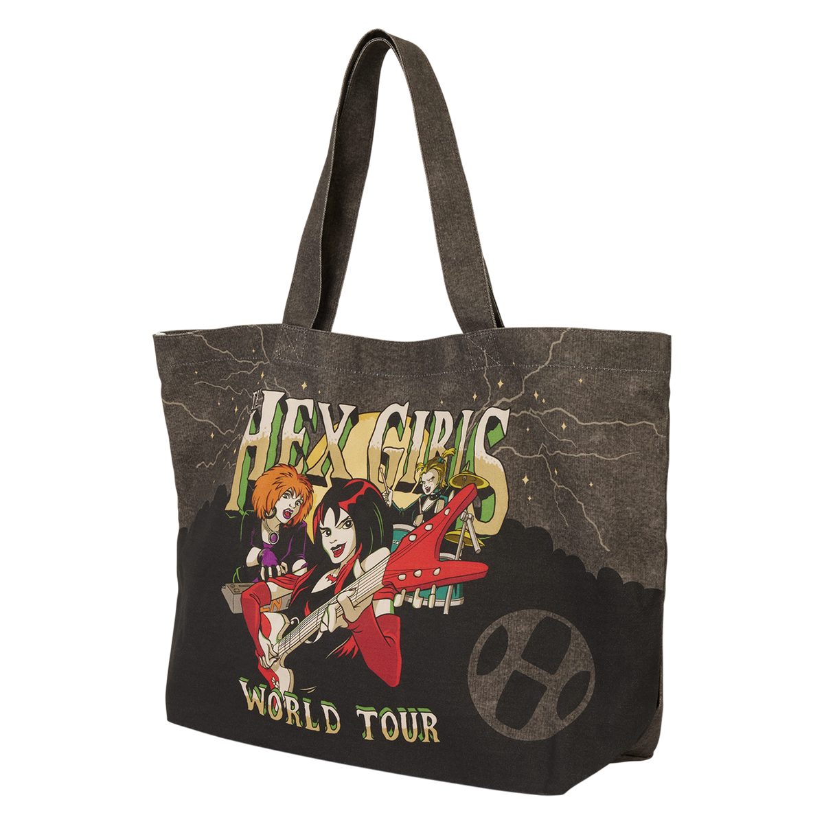 Scooby-Doo! Hex Girls World Tour Oversized Canvas Tote Bag - US 6982