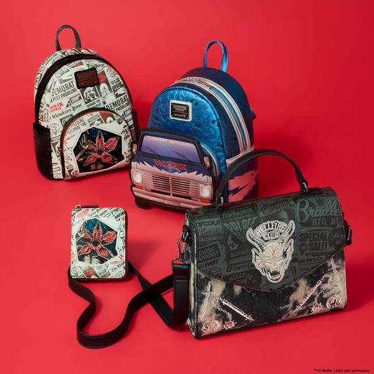 Stranger Things 5 Exclusive WSQK Van Light-Up Mini Backpack - US 9249
