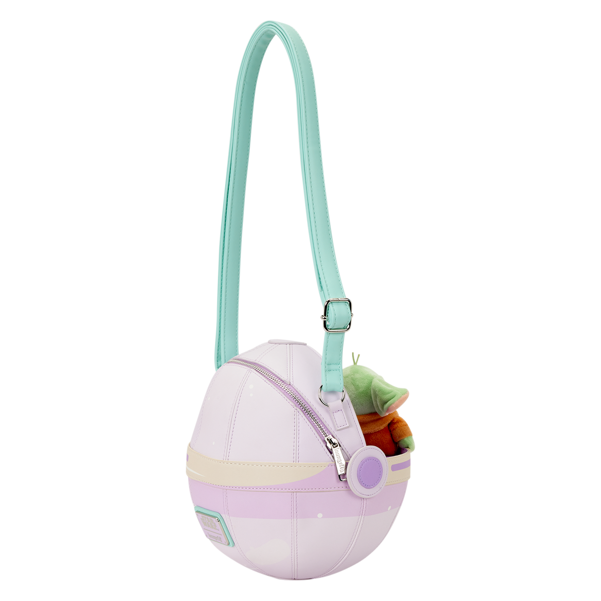 The Mandalorian Grogu Figural Pod Plush Crossbody Bag - US 7813