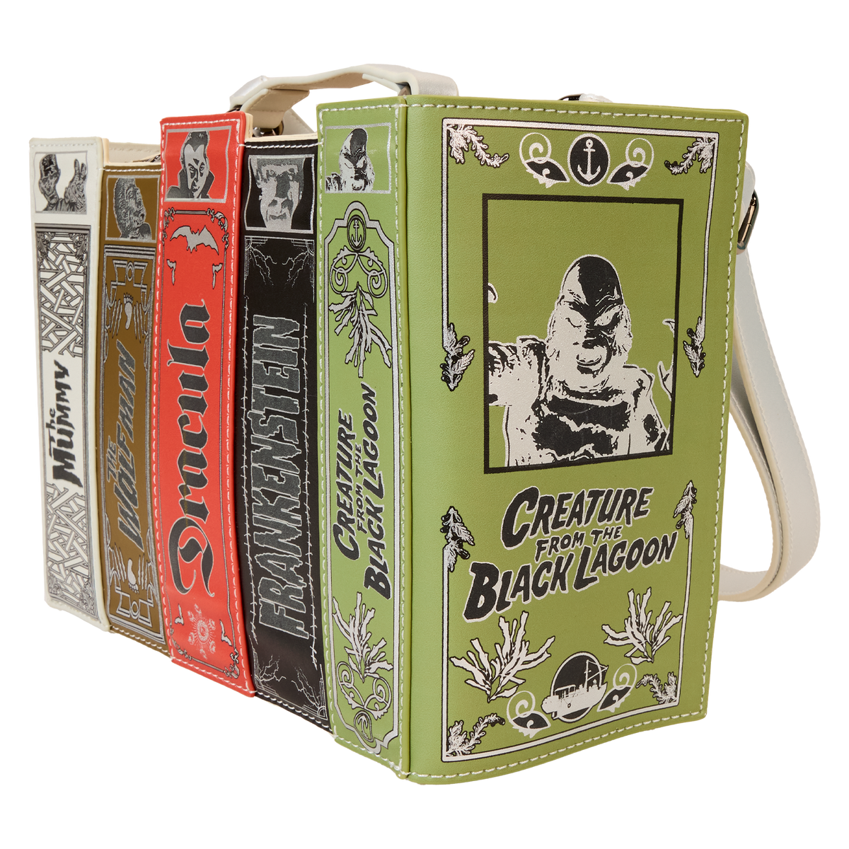 Universal Monsters Exclusive Books Collection Glow Crossbody Bag - US 4836