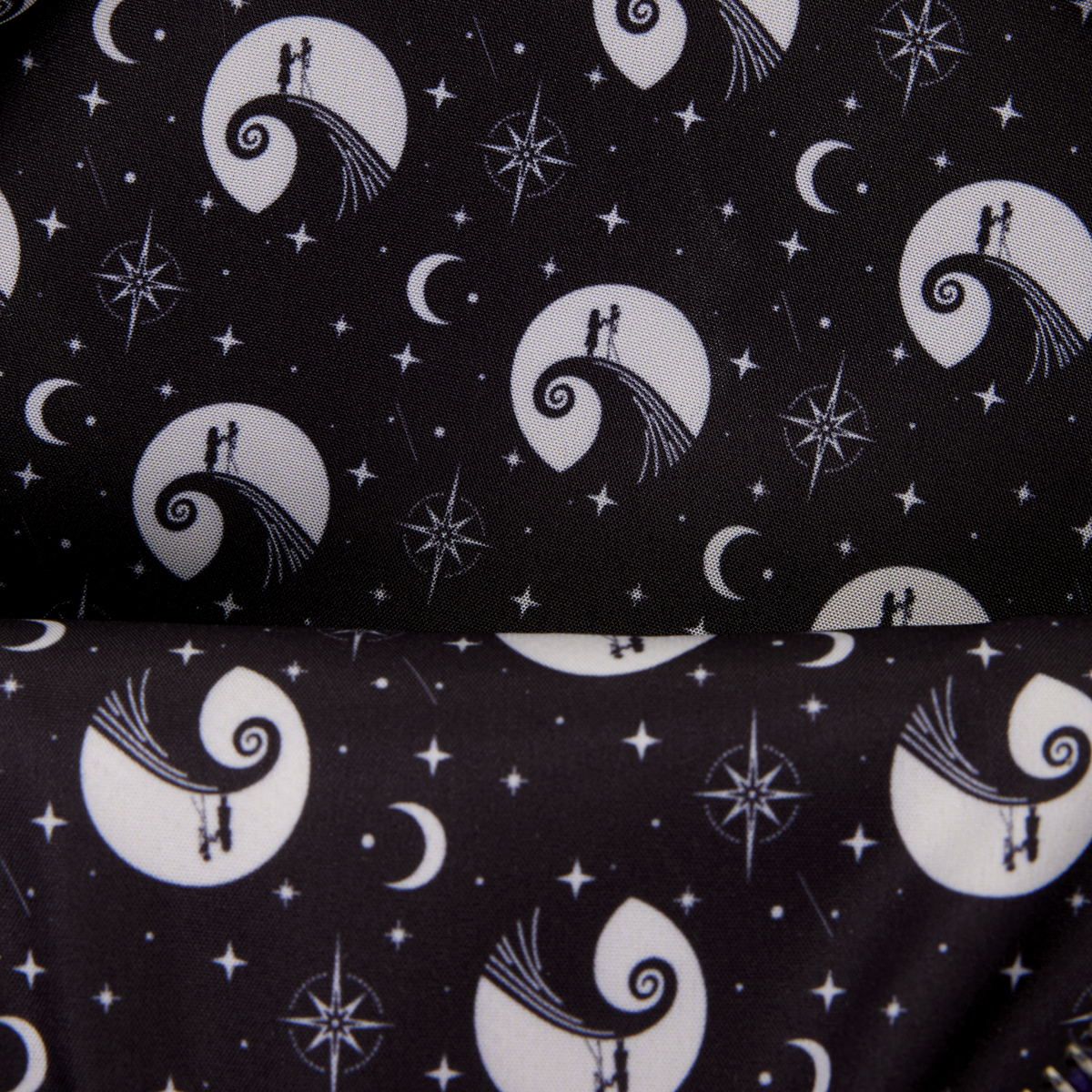 The Nightmare Before Christmas Jack Skellington & Sally Night Sky Mini Backpack - US 7223