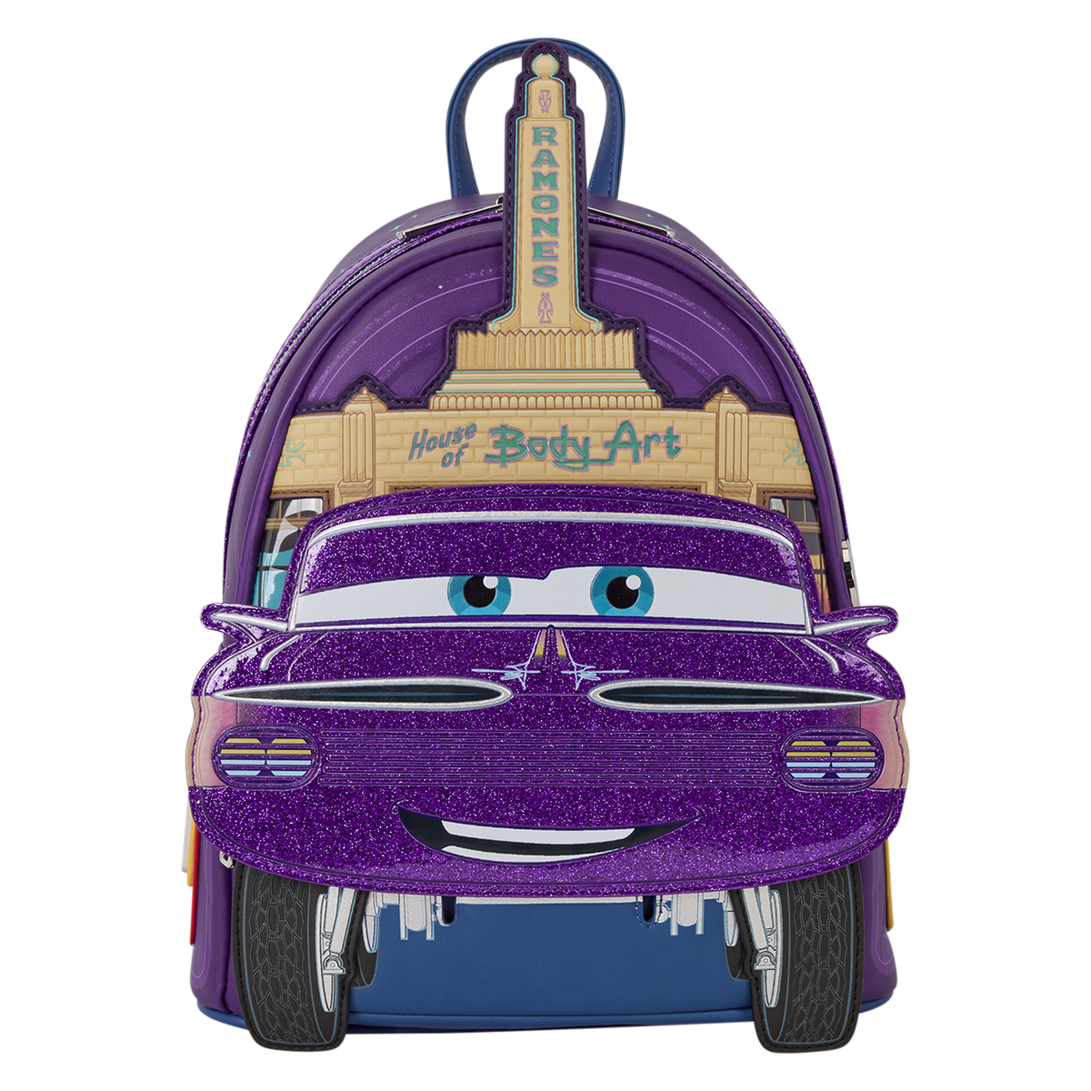 D23 Exclusive Cars Ramone Cosplay Glow Mini Backpack - US 7211