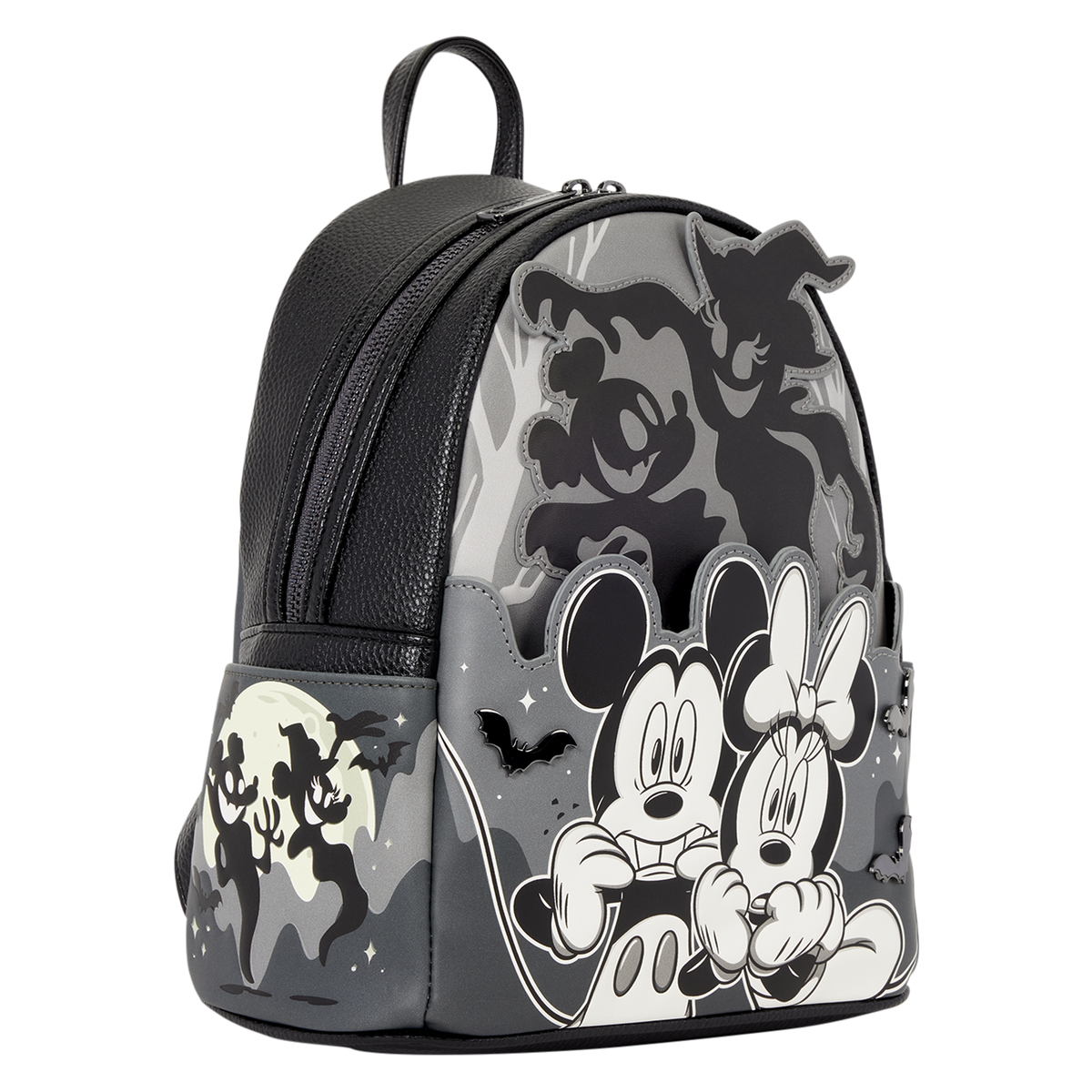 Mickey & Minnie Ghost Light-Up Glow Mini Backpack - US 4384