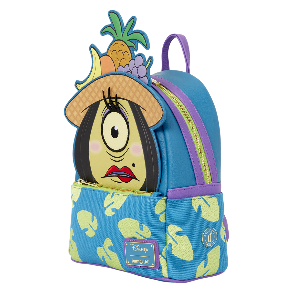 D23 Exclusive Lilo & Stitch Pleakley in Disguise Cosplay Mini Backpack - US 5530