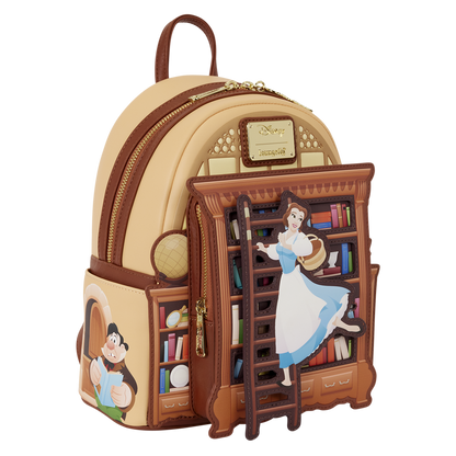 D23 Exclusive Beauty and the Beast Belle Book Shop Mini Backpack - US 3594