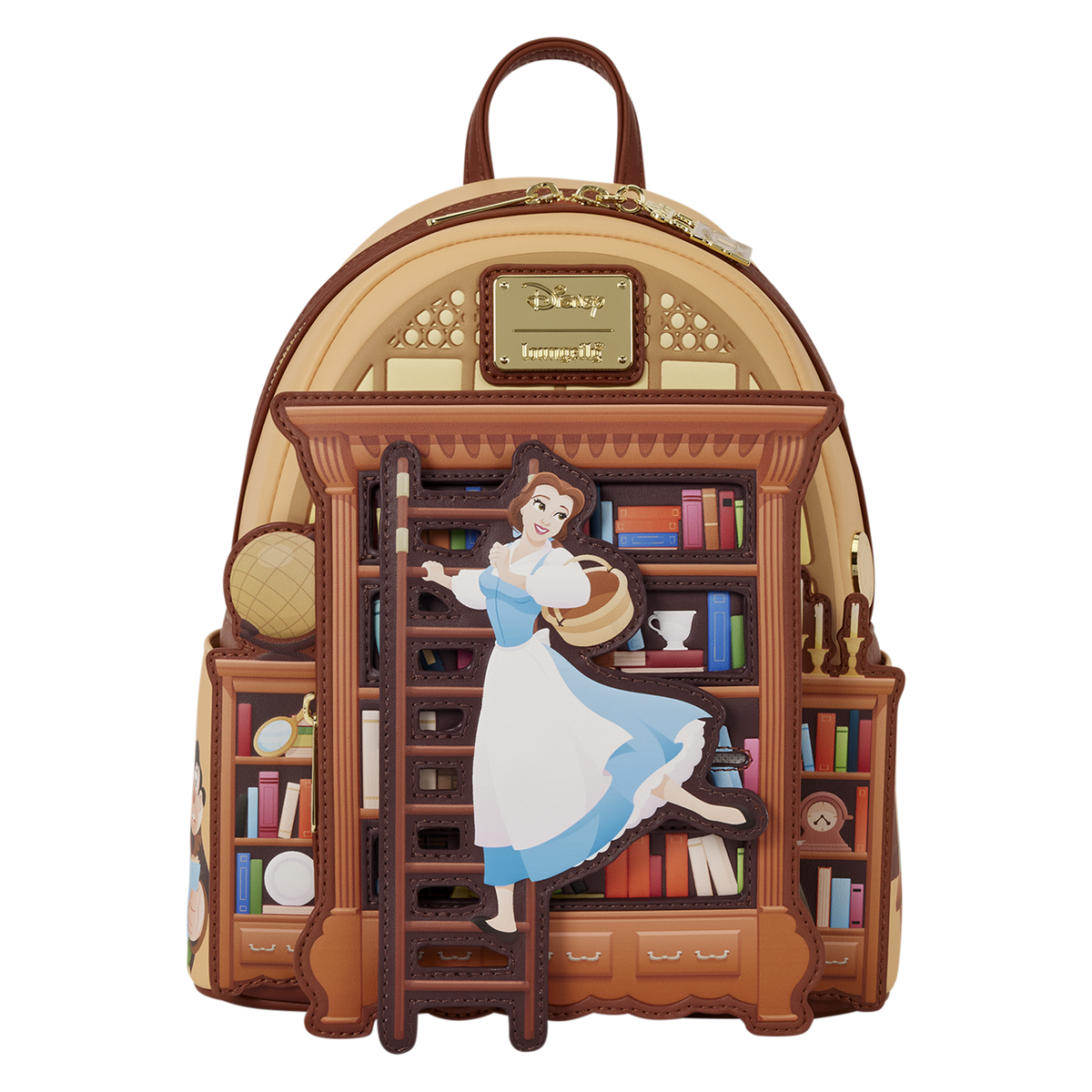 D23 Exclusive Beauty and the Beast Belle Book Shop Mini Backpack - US 3594