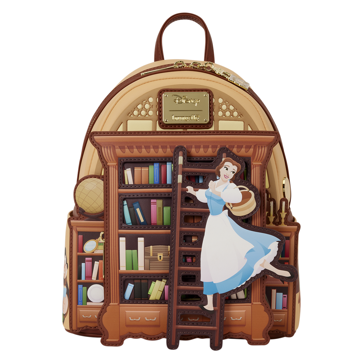 D23 Exclusive Beauty and the Beast Belle Book Shop Mini Backpack - US 3594