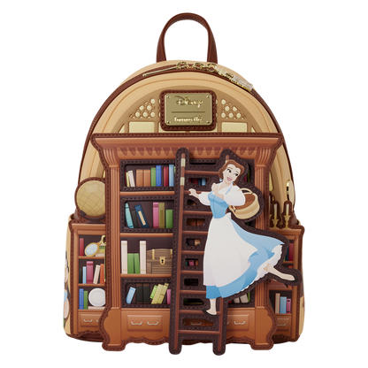D23 Exclusive Beauty and the Beast Belle Book Shop Mini Backpack - US 3594