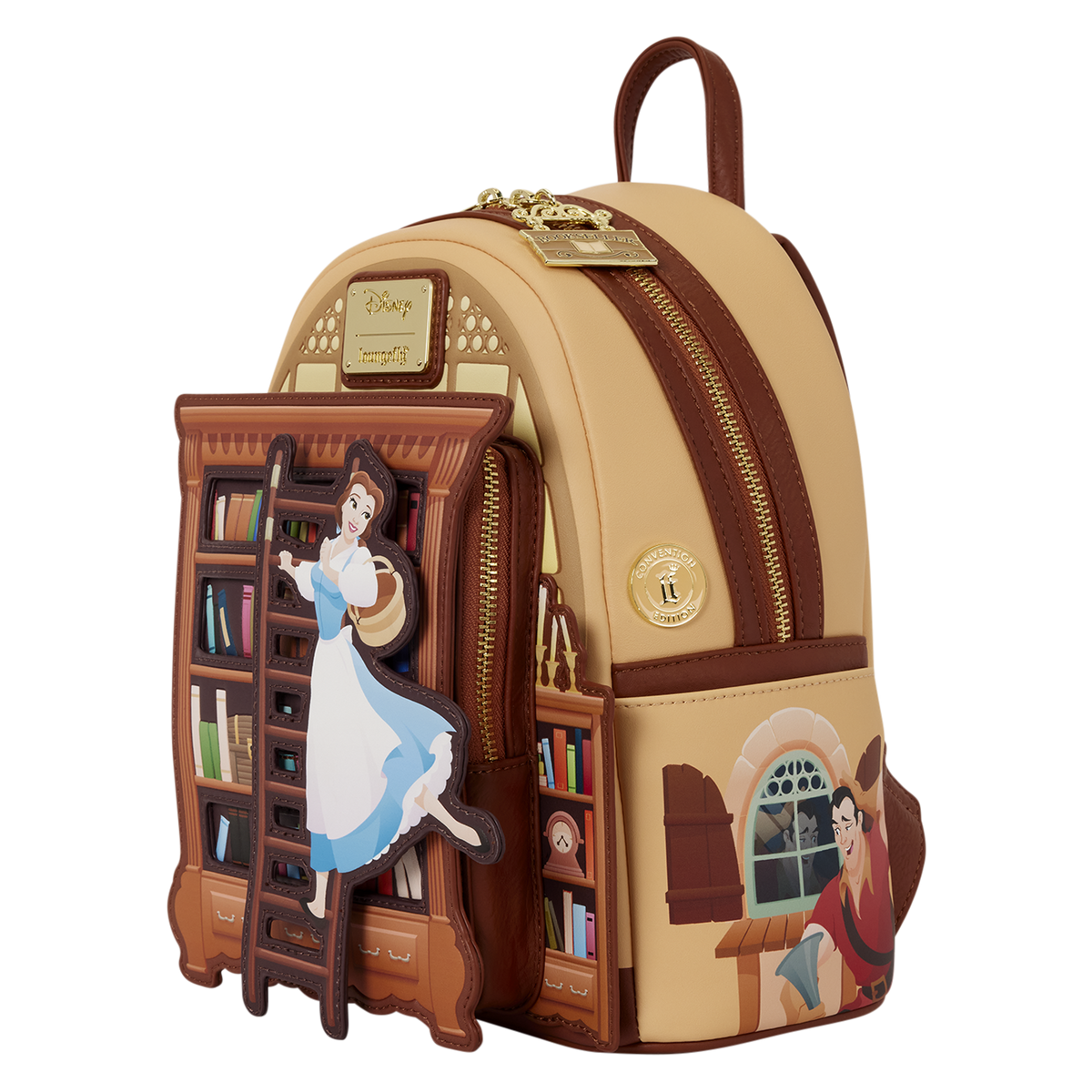D23 Exclusive Beauty and the Beast Belle Book Shop Mini Backpack - US 3594
