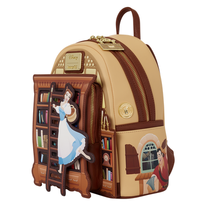 D23 Exclusive Beauty and the Beast Belle Book Shop Mini Backpack - US 3594