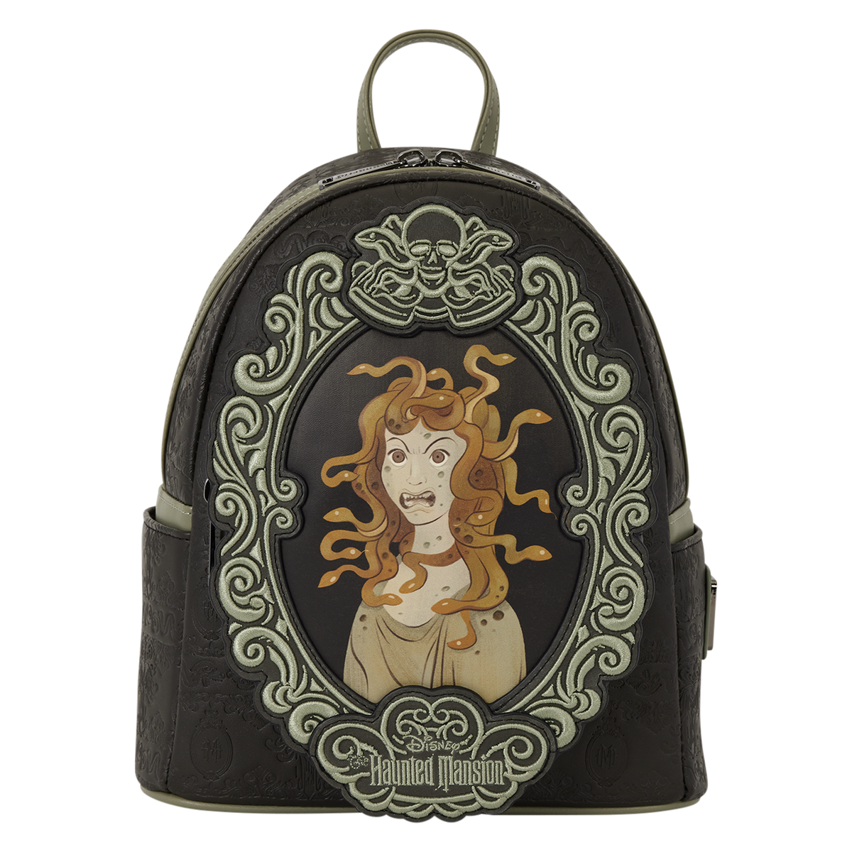 The Haunted Mansion Exclusive Medusa Portrait Light-Up Glow Mini Backpack - US 7588