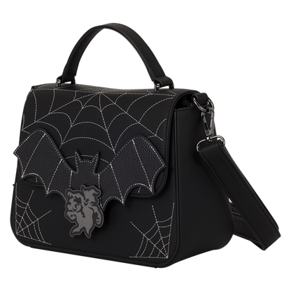 Mickey & Minnie Spiderweb & Bats Crossbody Bag - US 8126