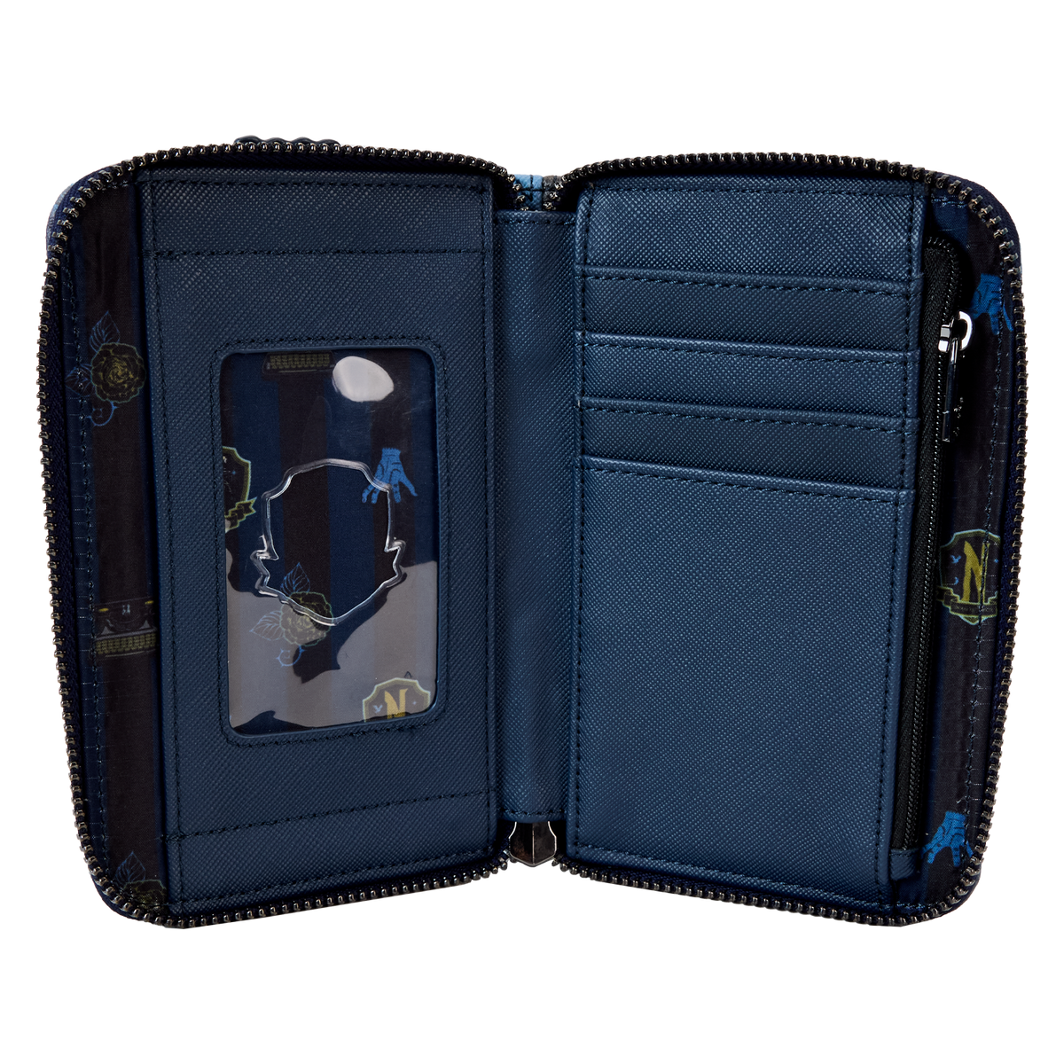 Wednesday Nevermore Academy Castle Zip Around Wallet - US 1290