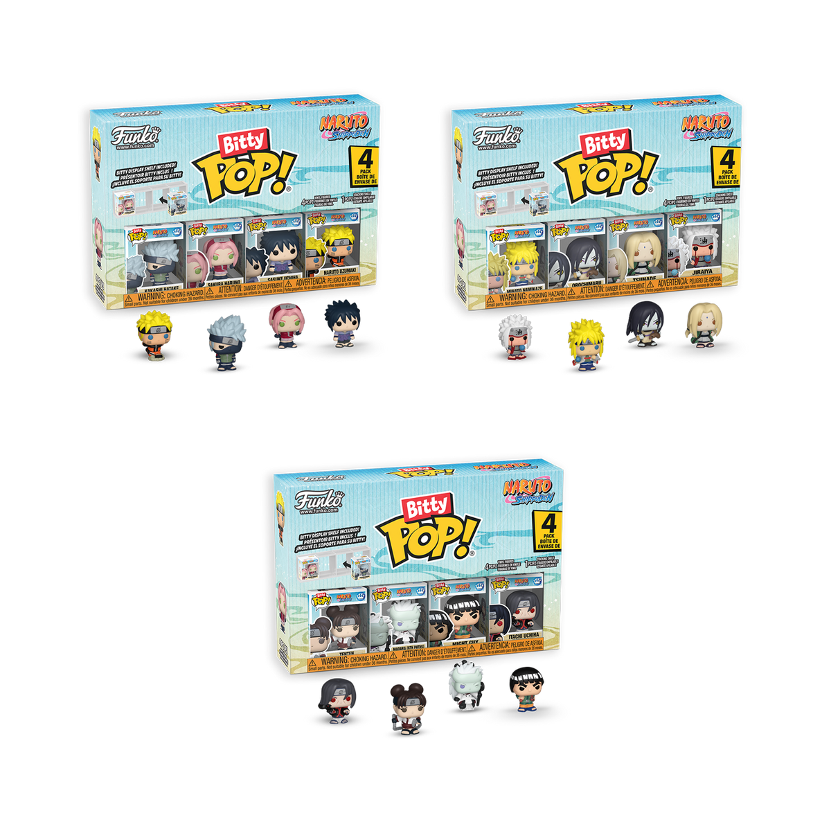 Bitty Pop! Naruto: Shippuden Bundle - US 3340